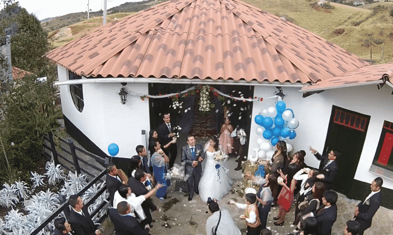 Bodas con Drones.