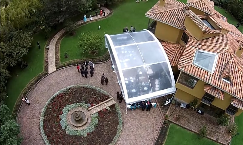 Bodas con dron Sky Zoom.