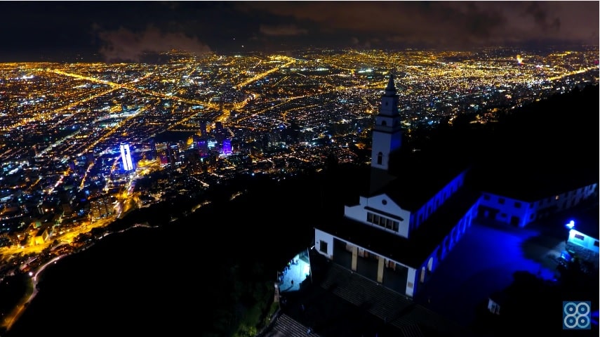 Cerro de Monserrate drones Sky Zoom.