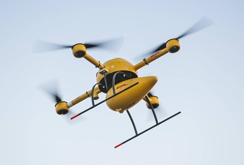 DHL drone Alemania.