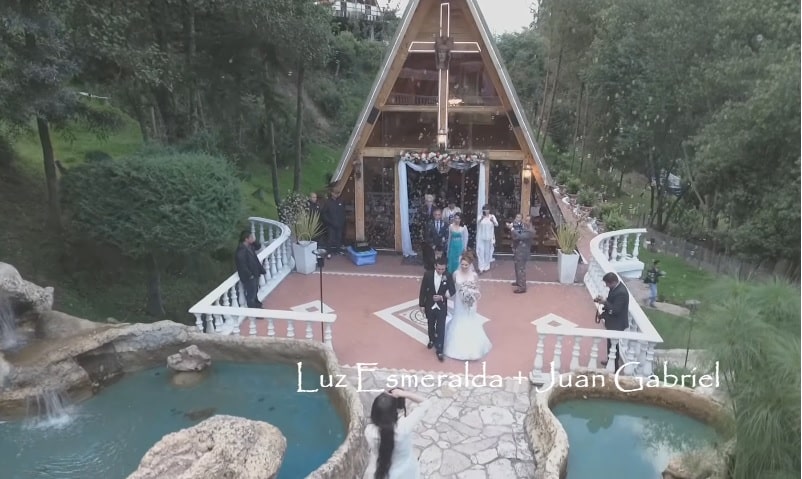 Bodas con drones Sky Zoom.