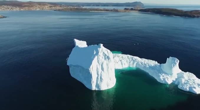 Ferryland Iceberg en Canadá.