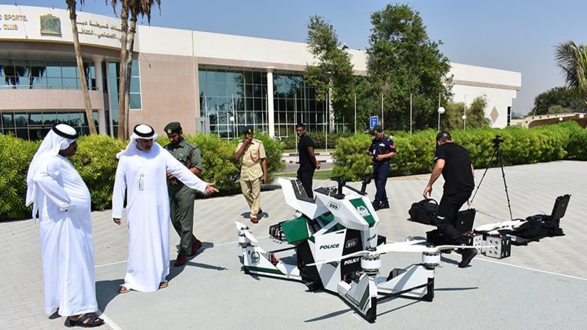 La aeromoto Scorpion-3 fue probada en Dubái en el marco de la feria tecnológica GITEX.