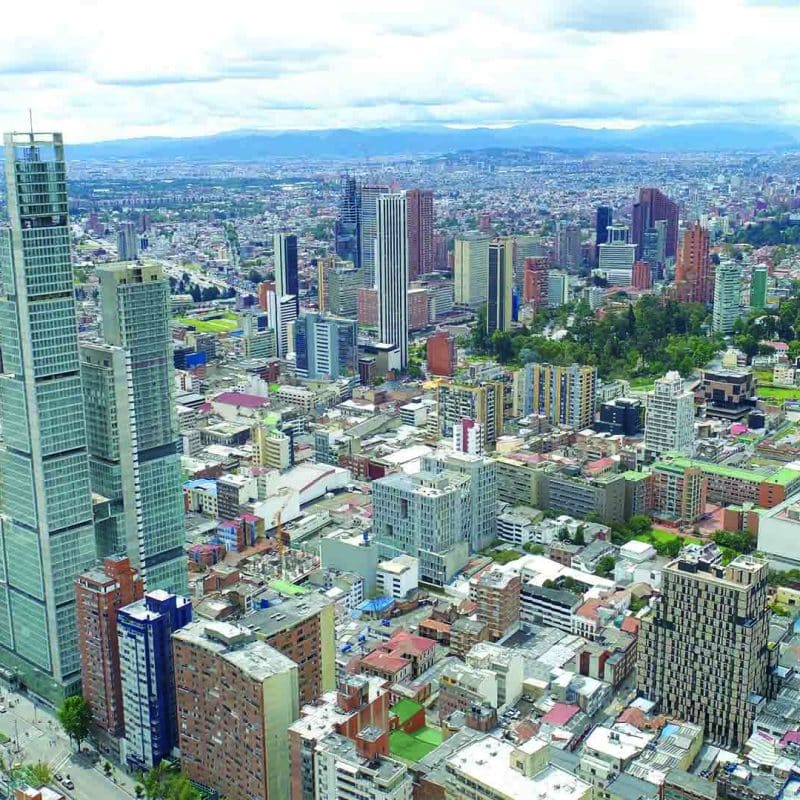 Bogotá 480 años desde un dron.