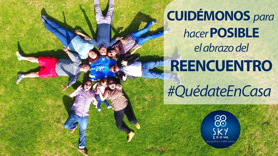 Coronavirus #QuedateEnCasa Sky Zoom