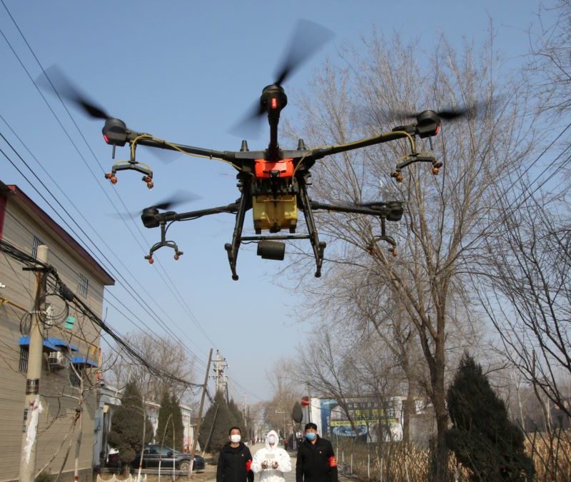 Drones para detectar casos de coronavirus Covid-19