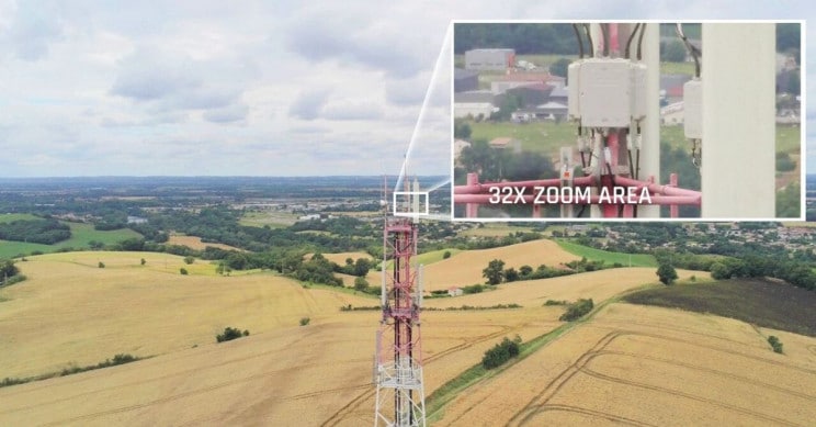 parrot anafi usa zoom 32x