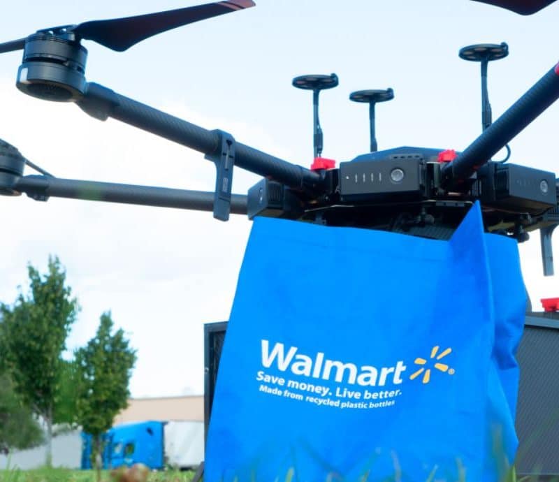 walmart drones domicilios