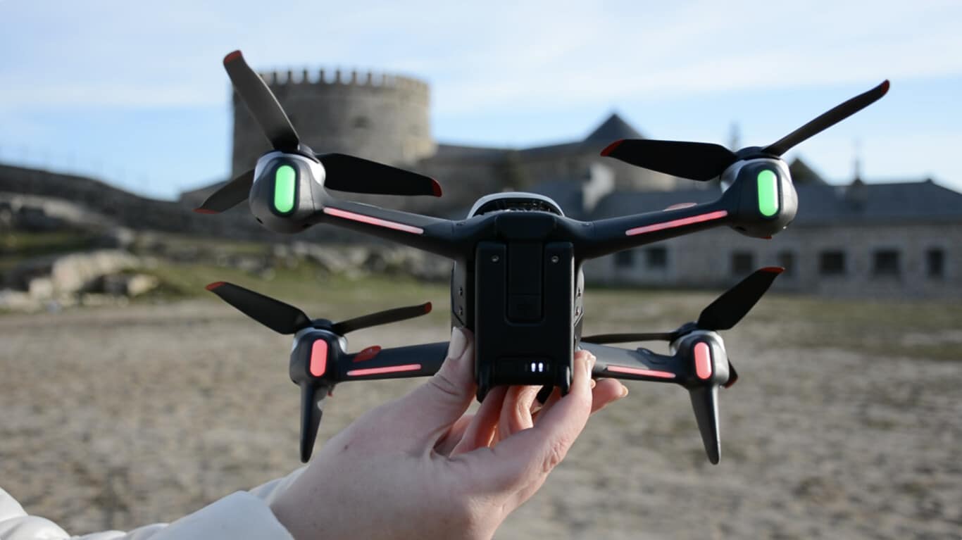 dji fpv diseño dron