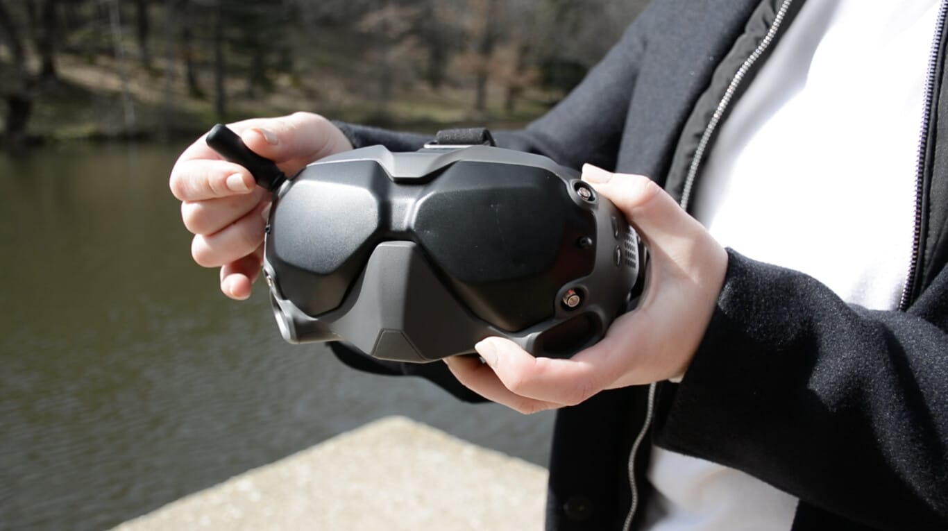dji fpv gafas dron