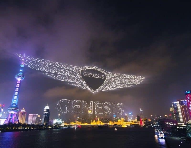 show de drones genesis china