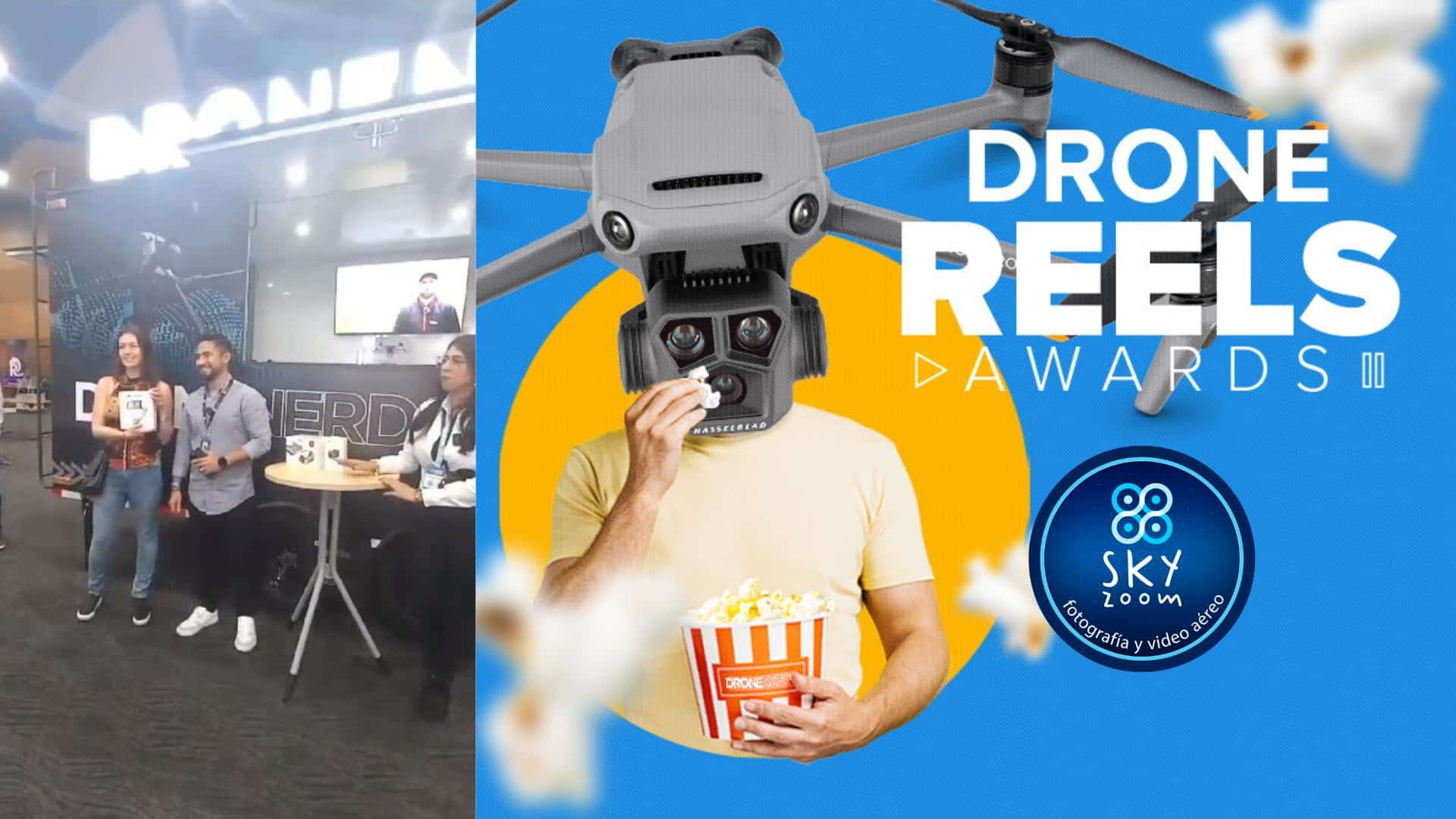 Drones Sky Zoom: Somos maestros del Aire en Drone Reels Awards