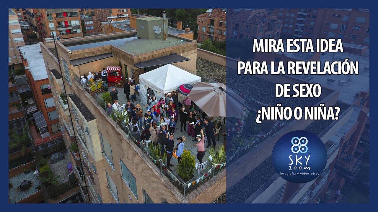 revelación de sexo de bebés con drones bogota Drones Sky Zoom