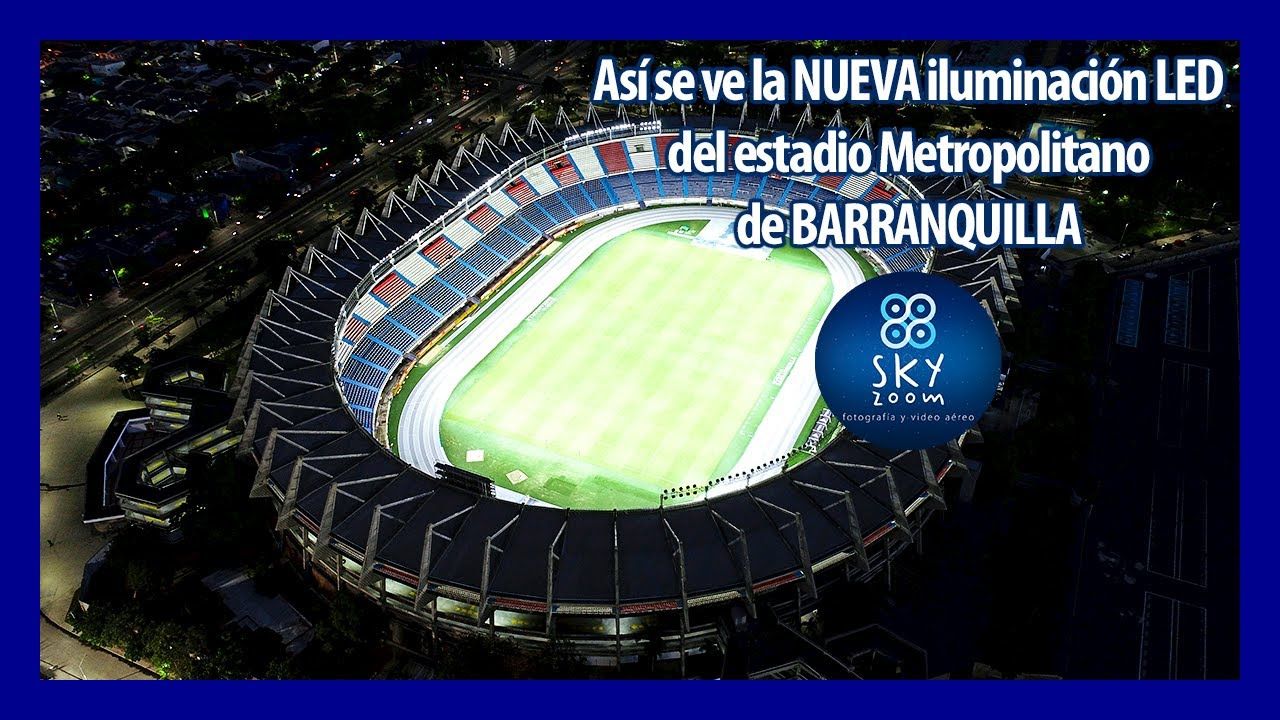 Drones en Barranquilla Estadio metropolitano