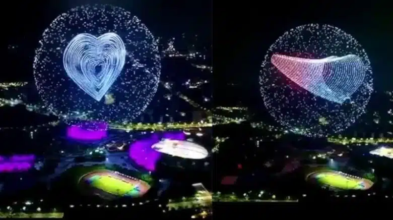 show de drones record en china