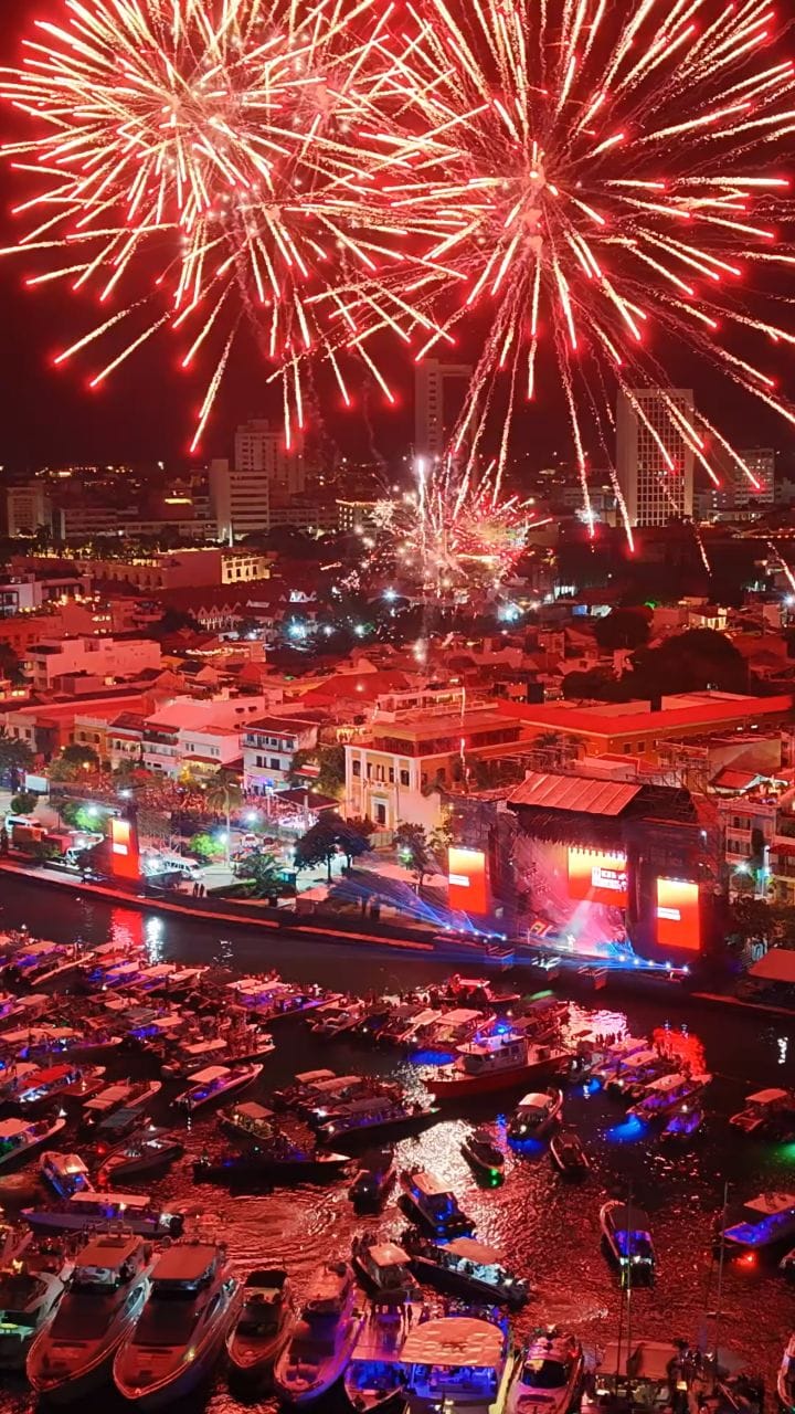Festival Náutico Cartagena con Dron