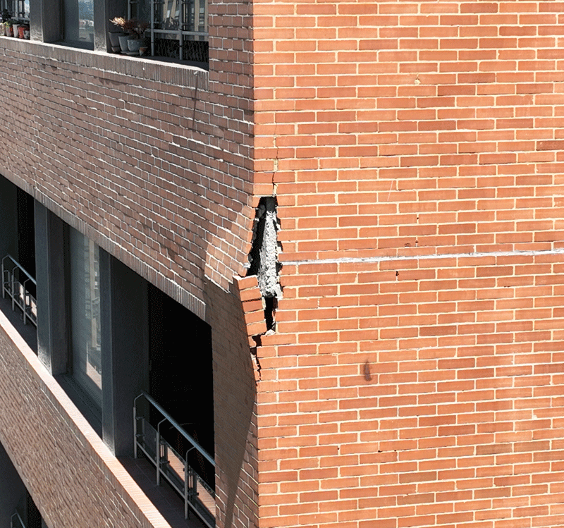 inspección de edificios después de un terremoto colombia