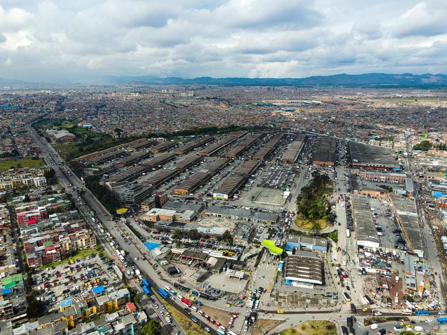 Corabastos Bogotá Drones Sky Zoom