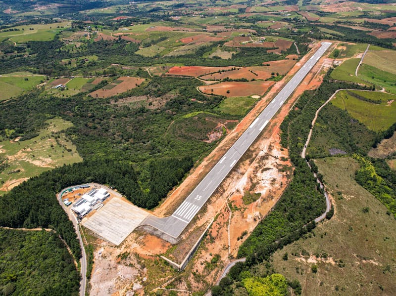 Seguimiento de obras con drones en San Gil - Aeropuerto Los Pozos