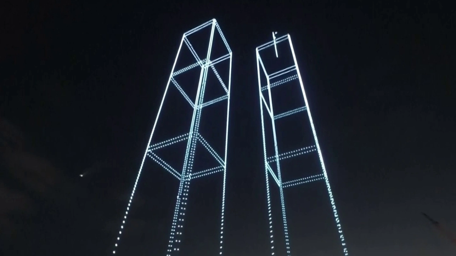Video Homenaje con Drones en Nueva York