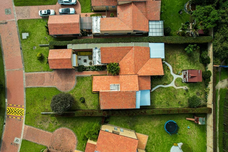 Servicios con drones promoción inmobiliaria Bogotá