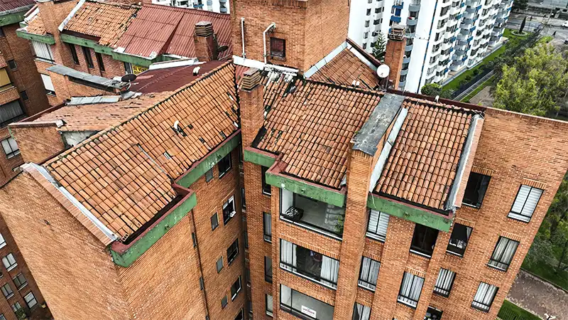 Inspección de cubiertas con dron tras terremoto o sismo - Organización del material