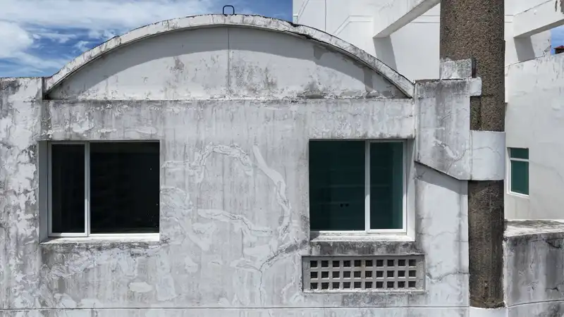 Inspecciones con drone tras terremoto o sismo - Captura de imágenes aéreas